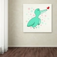thumbnail image 4 of Trademark Fine Art "Dreamy Love Bird" Canvas Art by Carla Martell, 4 of 4
