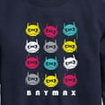 thumbnail image 3 of Big Hero 6 - Baymax Grid - Youth Crewneck Fleece Sweatshirt, 3 of 5