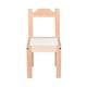 thumbnail image 2 of Silla en madera barnizada para niños y niñas Duduk blanco Duduk SIL-PIL, 2 of 4