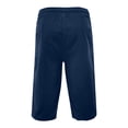 thumbnail image 6 of ORQ Men Loose Pockets Lace Up Casual Split Mid Pants, 6 of 6
