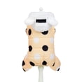 thumbnail image 3 of Chaqueta de invierno para perros, abrigos para perros, traje de nieve, abrigo acolchado cortavientos para cachorros, chaleco de invierno para perros (amarillo), 3 of 6
