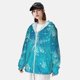 thumbnail image 3 of Balery Christmas Snow Sudadera ligera de manga larga con capucha y protección solar UPF 50+ para hombre y mujer, ideal para pesca y running-Small, 3 of 7