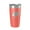 Coral, variant on Boulder Reservoir Tumbler Lake Map Travel Mug Insulated Laser Engraved Coffee Cup Colorado 20 oz Pink
