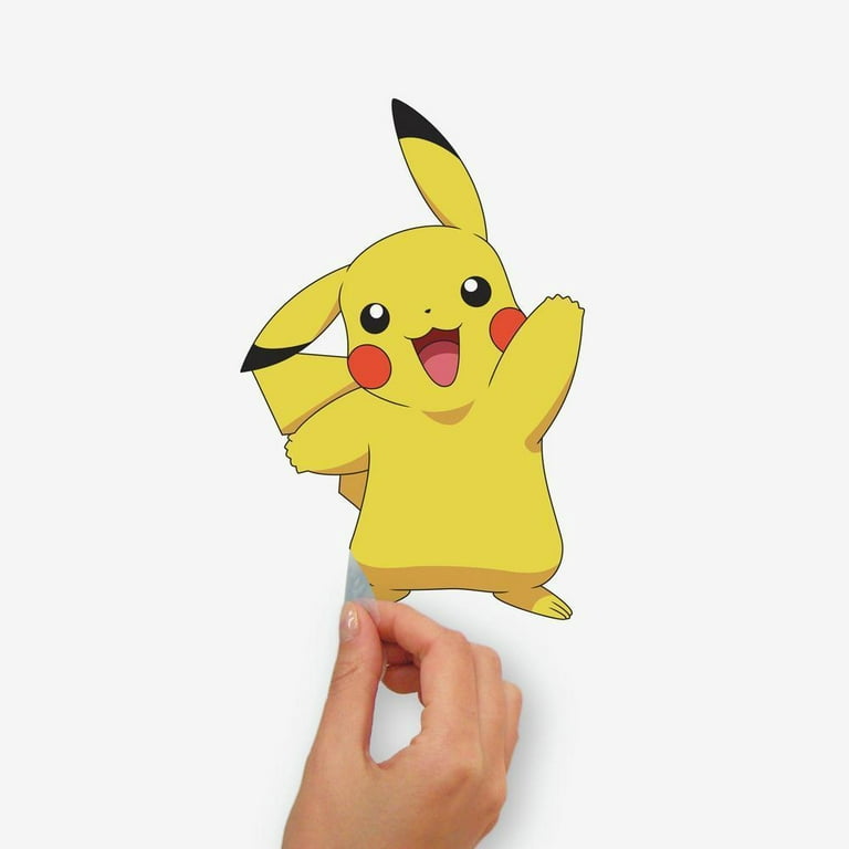 Pokemon Pikachu Peel and Stick Wall Decals 