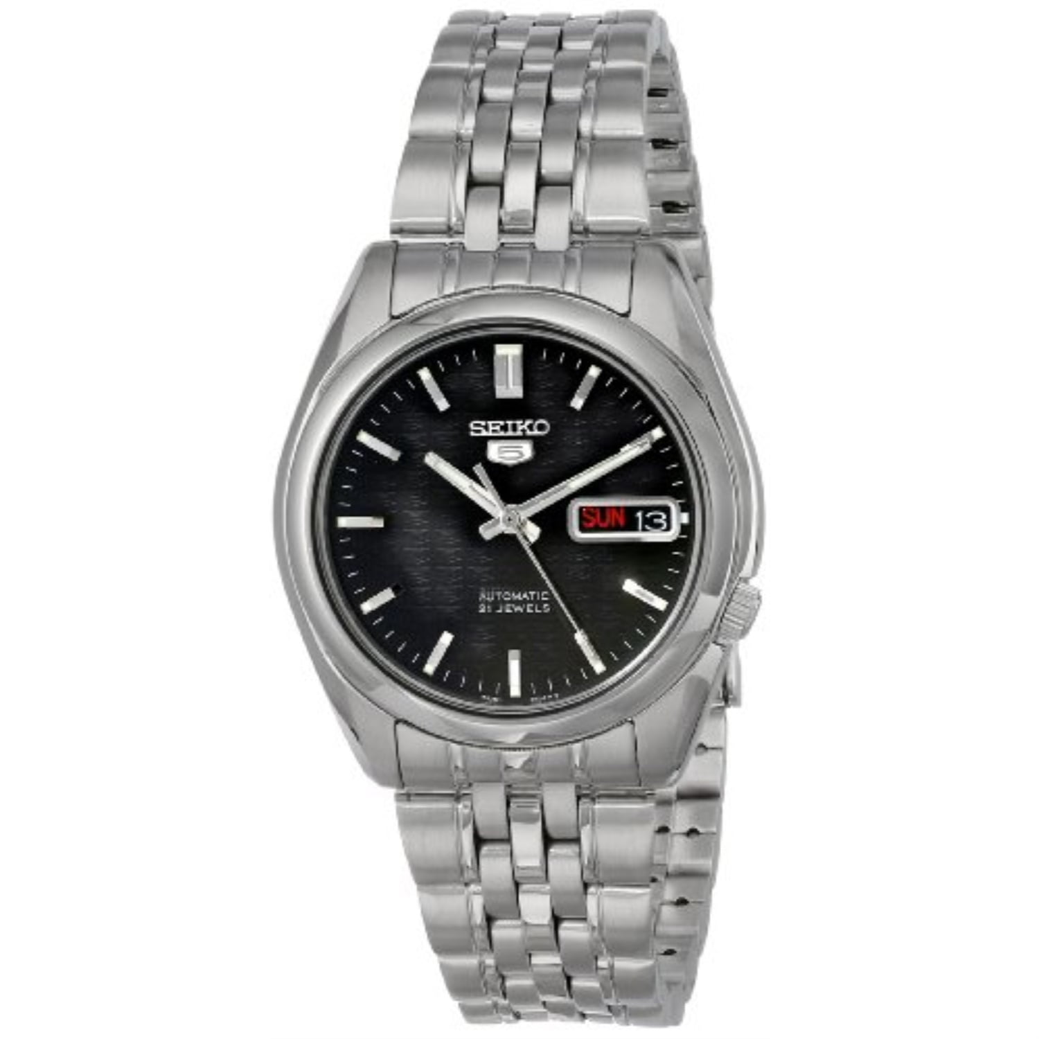 Seiko Men's SNK361 Automatic Stainless Steel Watch - Walmart.com