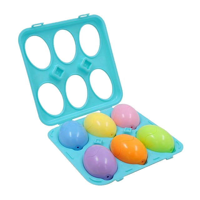 de huevos , huevos de bebé Juguetes de aprendizaje Formas y colores Rompecabezas s educativos de clasificación Mejorar las habilidad