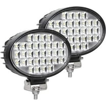 5.7 Inch Oval Led Work Light for Trators, 64W 6720Lms Flood Light for Truck Tractors, 12/24V