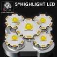 thumbnail image 4 of TFixol Compact USB Rechargeable LED Flashlight with COB Light, Portable Mini Work Light for Outdoor Use, Silver (Built-in 800mAh Battery), 4 of 6