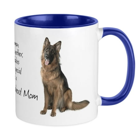 

CafePress - Shepherd Mom Mugs - Ceramic Coffee Tea Novelty Mug Cup 11 oz