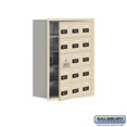 thumbnail image 1 of SalsburyIndustries 19158-15SRC Cell Phone Storage Locker With Front Access Panel - 5 Door High Unit, Sandstone, 1 of 1