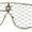 Black Brown, variant on Womens Rhinestone Shield Lace Mesh Lens Luxury Metal Rim Sunglasses Black Brown