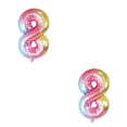 thumbnail image 2 of Advancent Globos digitales Hermosa de cumpleaños Fácil de inflar Suministros para fiestas Decoraciones de boda Adorno maravilloso gradiente rampa8 rampa de gradiente8 2piezas Advancent CBP342091, 2 of 5