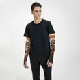 thumbnail image 4 of Bingfone Farmers Gardening Sleeves Sun Protection Arm Cooling Sleeves for Women Men with Thumb Hole - Deer American Flag Wall, 4 of 7