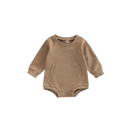 

Emmababy Long Sleeve Sweatshirt Jumpsuit for Baby Girls and Boys