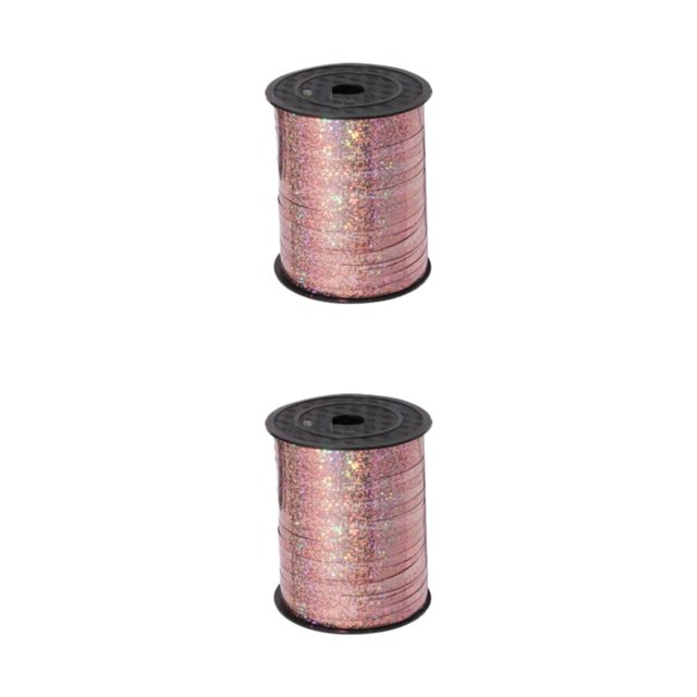 Thinsony Sturdy And Durable Decoration Ribbon Crafts And Gift Packaging Environmentally Friendly Tidy Rose Gold 2Set