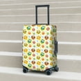 thumbnail image 5 of Yiaed Colorful Owls 1 Print Travel Luggage Cover Suitcase Protector Fits 18-32 Inch Luggage Wheel Covers Patterned Elastic Luggage Anti-scratch（No luggage）-Small, 5 of 5