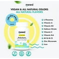 thumbnail image 2 of MEWD Teen and Kids Daily Multivitamin Gummy with Natural Mood Enhancer,Vegan,Immune System Booster Supplement,Kids Vitamin with Iron,Zinc,Gluten Free-Focus Vitamin for Kids-Brain Health-Made in USA, 2 of 9