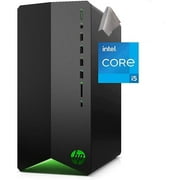 HP Pavilion Gaming Desktop, 11th Gen Intel Core i5-11400F (6 Cores, up to 4.4GHz, Beat i7-9700K), 32GB DDR4 RAM, 2TB PCIe SSD, NVIDIA GeForce GTX 1650, WiFi, Bluetooth, JAWFOAL Accessories