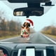 thumbnail image 4 of Etiqueta Colgante para Coche de Navidad, Decoración Navideña para El Hogar, Etiqueta Colgante para Bolsa, Etiqueta Colgante para Llavero, Regalo de Navidad, Etiqueta Colgante para Perro Salchicha, 4 of 5