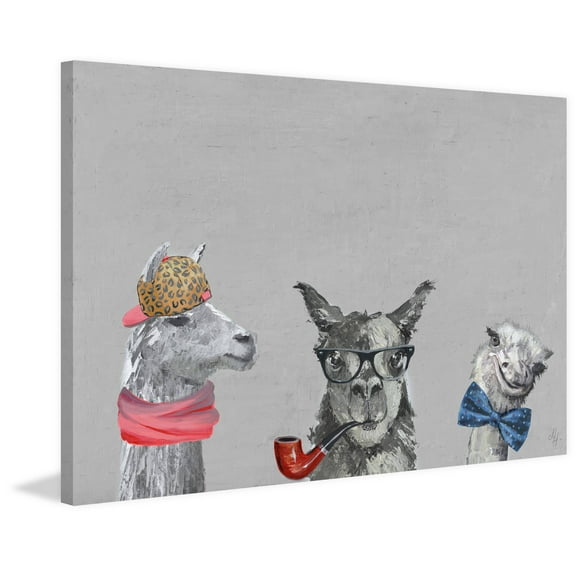 Indubitably IV Painting Print on Wrapped Canvas