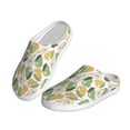 thumbnail image 2 of Lsque Fruit Pears Pattern Womens Comfort Cotton on Scuff With Memory Foam and Anti-skid Sole Slipper-37/38, 2 of 7
