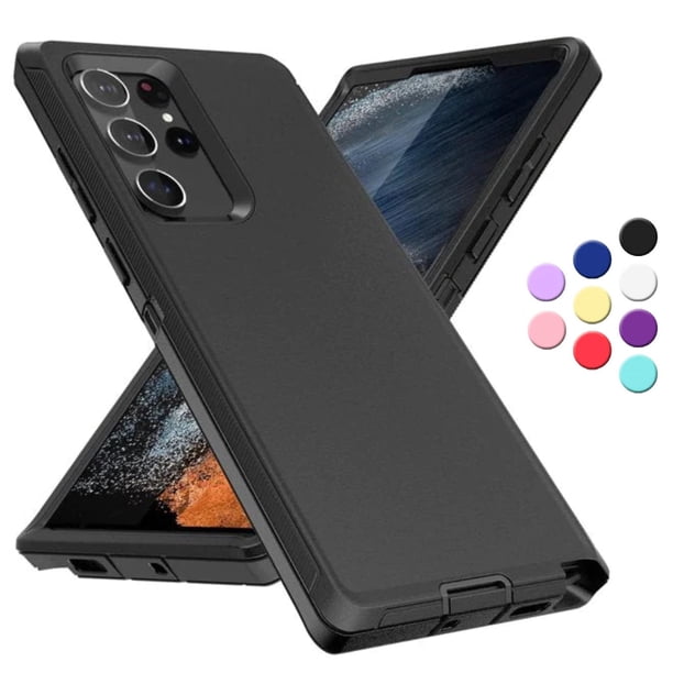 Entronix Funda Resistente para iPhone 11 Pro Max, Triple Capa a Prueba de Golpes y Protección contra Caídas, Color Negro