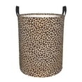 thumbnail image 2 of Goofa Leopard Print-2 Printed Circular Hamper,Laundry Basket with Handles,Storage Baskets Foldable,Large Capacity Laundry Hamper-Small, 2 of 8