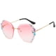 thumbnail image 1 of Minnieouse Gafas sin montura Gafas de sol Ins Multipropósito Playa de gran tamaño Multicolor Mano de obra fina Lentes de bloqueo de luz de larga Type3 NO3, 1 of 6