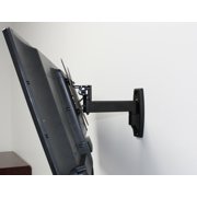 TV Wall Mount for TVs up to 50 - Continu.us CTM-1200 Low Profile Television Extends, Tilts + Swivels. Wall Bracket for Small TVs | Sits Flush to The Wall: Max Load 55lbs.