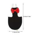 thumbnail image 3 of Washable Bird Diaper Reusable Parrot Nappies Clothes Birds Flight Suit Diaper with Bow, 3 of 4