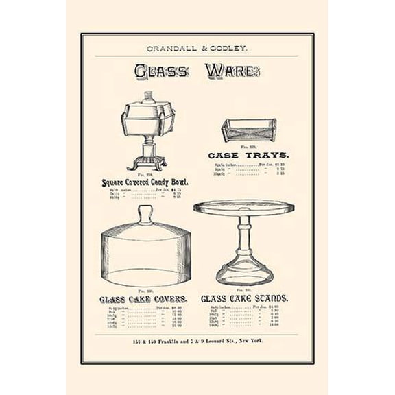 Glass Ware-Fine Art Canvas Print (20" x 30")