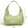 thumbnail image 2 of Bolsos tipo hobo para mujer, estilo retro, de piel vegana, tipo sobre, tipo sobre, para el hombro, 2 of 6