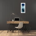 thumbnail image 3 of Prime, Marcus 11x24 White Modern Wood Framed Museum Art Print Titled - Flaring Indigos 1, 3 of 4