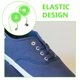 thumbnail image 3 of WEUVEB 1Par Cordones Sin Atar Elásticos Para Zapatillas Con Y Fácil, 3 of 6