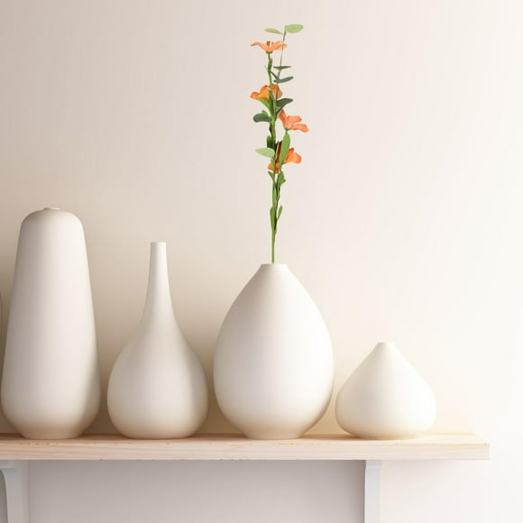 UPOUART 6pcs Fake Flower Eucalyptus Assorted Color Perfect For Home Vase Decor With Easy to Clean Material