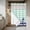 Aqua, variant on Anchor Pink No Hook Shower Curtain Waterproof, Bathroom Curtains with Snap in Liners and See Through Top Window, Modern Navy Blue White Striped Nautical Hotel Style Bathtub Curtains Shower 36"Wx72"L