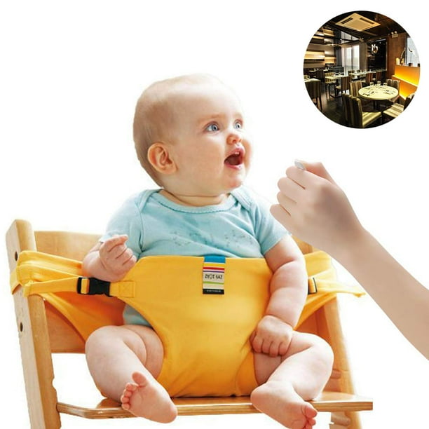 Foldable Portable Dining Chair Seat Belt Protective Belt Buckle