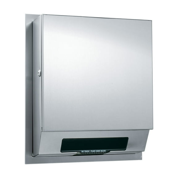 Asi 68523Ac-4 Semi-Recessed Automatic Paper Towel Dispenser - Stainless Steel