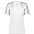 thumbnail image 1 of Ladies Solid Flag Football Jersey, White - Extra Small, 1 of 1