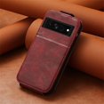 thumbnail image 6 of Zipper Wallet Case for Google Pixel 7 with Card Holder Slot, PU Leather Adjustable Kickstand Flip Handbag Phone Cover for Google Pixel 7 SDLL Red, 6 of 14