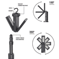 thumbnail image 2 of 2000 Lumens Rechargeable LED Tripod Work Light with Adjustable Stand, IP65 Waterproof, 2 of 7