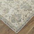 thumbnail image 6 of HomeRoots 515042 10 x 14 ft. Ivory Tan & Gray Power Loom Rectangle Area Rug, 6 of 8