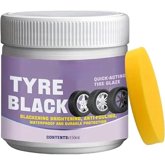 Tire Polish Wax for Car Motorcycle, Protective Shine Paste