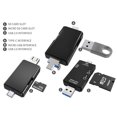 thumbnail image 5 of TACILIP Card Reader 6-in-1 Type-C USB Card Card UBS Type USB2.0 OTG Card Reader Smartphone Pictures Videos Digital Camera, Housewarming Gifts, 5 of 5