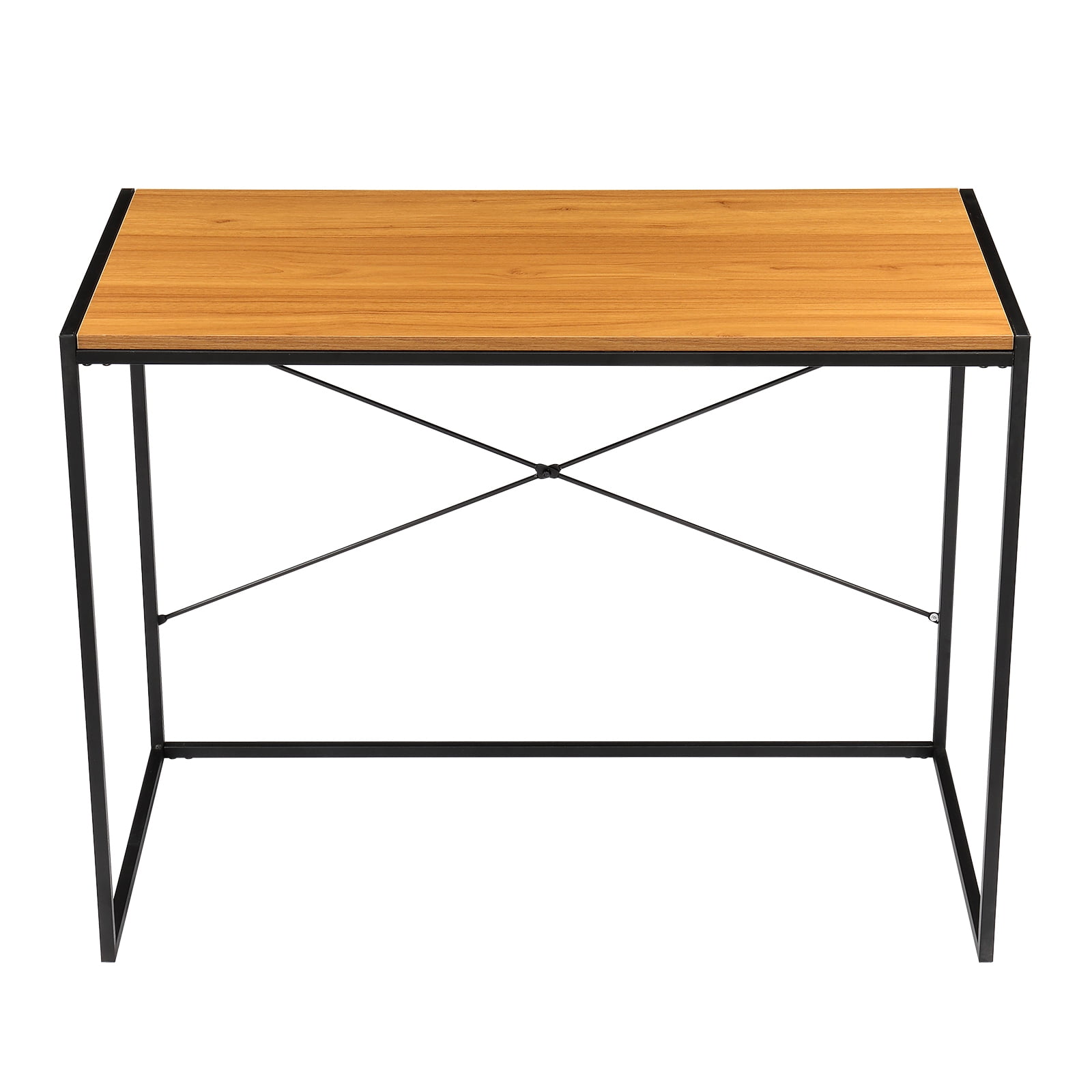 Lowestbest Modern Computer Desk, Office Writing Desk, Wood and Metal PC Table for Home Lowestbest Modern Computer Desk, Office Writing Desk, Wood and Metal PC Table for Home