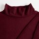 thumbnail image 4 of HongQid Women's Long Sleeve Mock Turtleneck Shirts 2025 Fleece Lined Base Layer Slim Fit Thermal Underwear Tops, 4 of 6