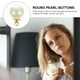 thumbnail image 3 of GOOHOCHY 10pcs Pearl Botones Redondos botones de perla Botón decorativo Embellecimiento, 3 of 8