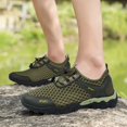 thumbnail image 2 of NOKIO Men Summer Mesh Sneakers Breathable Hiking Shoes Comfortable Walking Shoes Outdoor Travel Shoes Fashion Casual Sports Shoes Quick-Drying Bar𝖾𝖿oot Footwear for Beac𝗁 Wading, 2 of 8