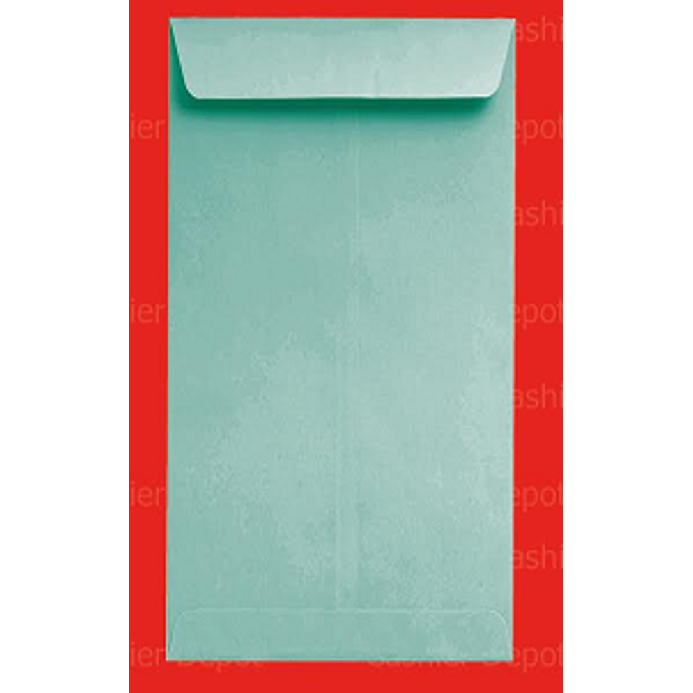 7 Coin Envelopes in Pastel Green, 31/2" X 61/2", 24lb, 500/Box