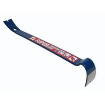 Vaughan SuperBar Pry Bar Shepherd's Crook Rocker Head - Made in USA - 21" Blue